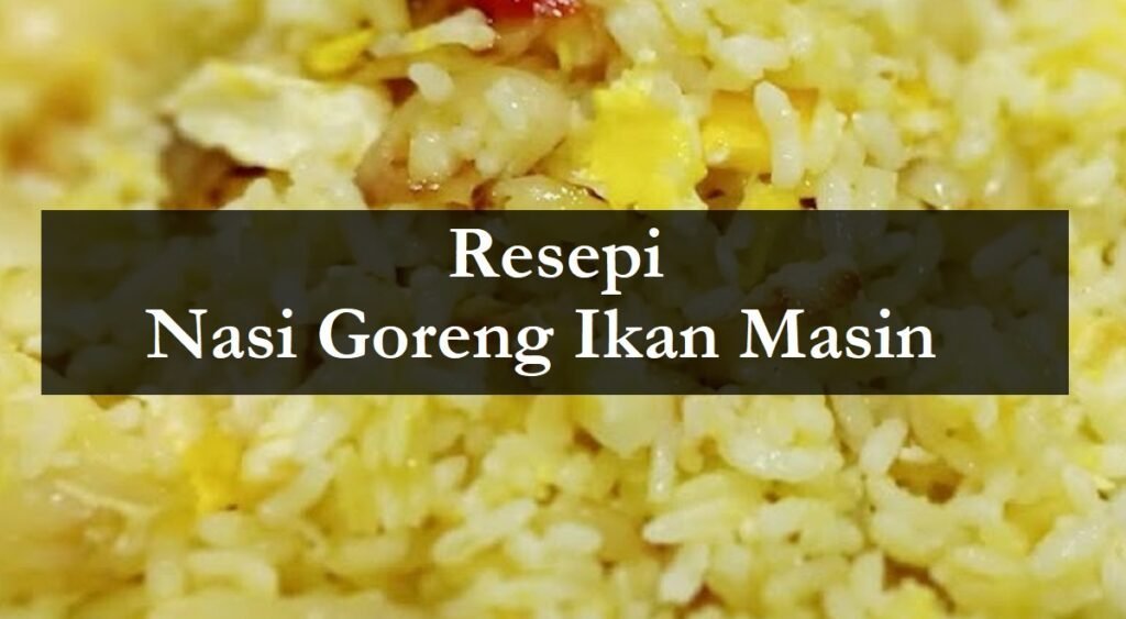 Resepi Nasi Goreng Ikan Masin Menyelerakan The Resepi