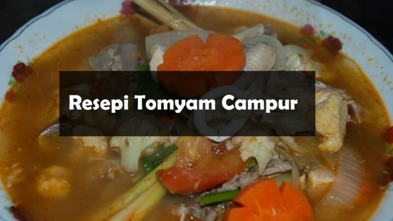 Resepi Tomyam Campur Yang Mudah dan Enak  The Resepi