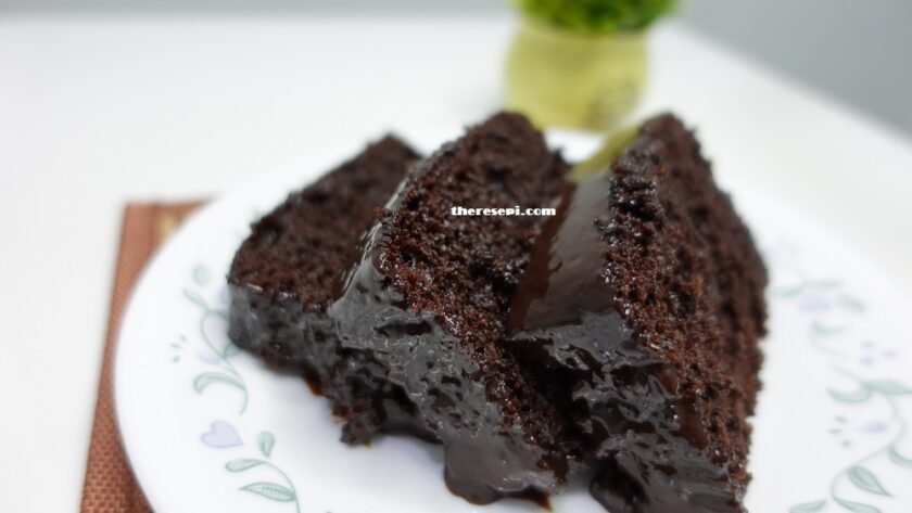 resepi kek coklat moist