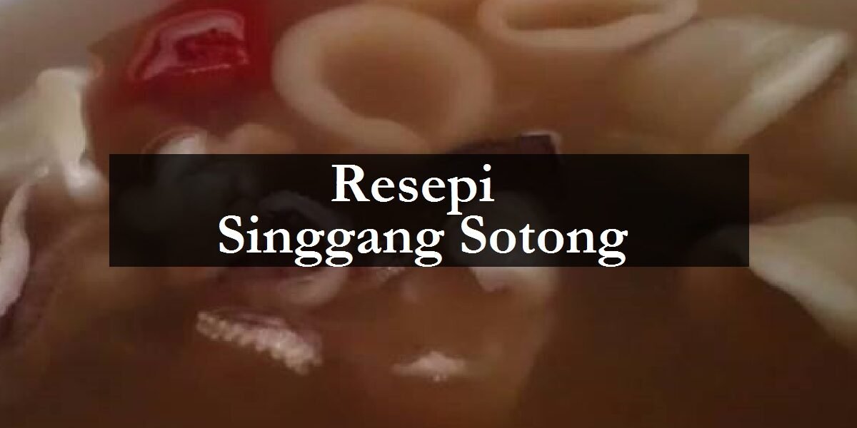 resepi singgang sotong